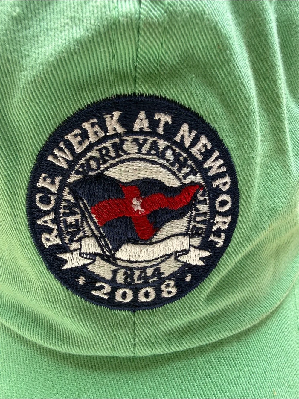 Rolex Race Week at Newport 2008 Regatta Cotton Baseball Hat